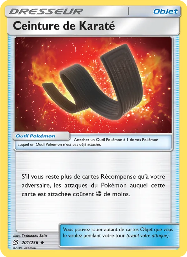 Ceinture de Karaté, Harmonie des Esprits Nº 201