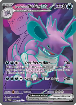 Team Rockets Nidoking-ex, Ewige Rivalen Nº 216 Holo