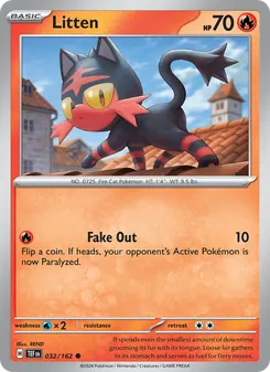Litten, Temporal Forces Nº 032 Normal