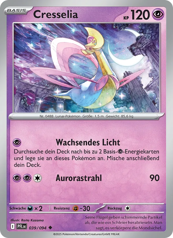 Cresselia, Fatale Flammen No. 039
