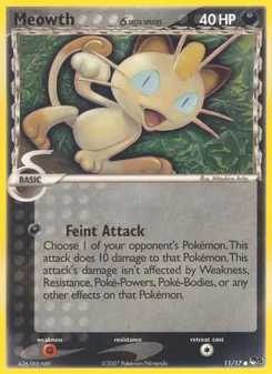 Meowth δ, POP Series 5 No. 11 Normal
