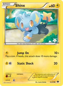 Shinx, Next Destinies Nº 42 Normal