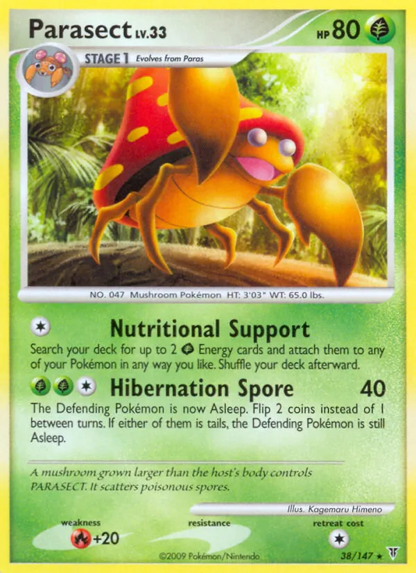 Parasect, Supreme Victors Nº 38