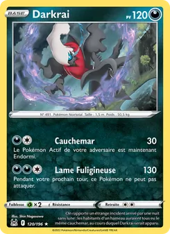 Darkrai, Origine Perdue Nº 120 Holo