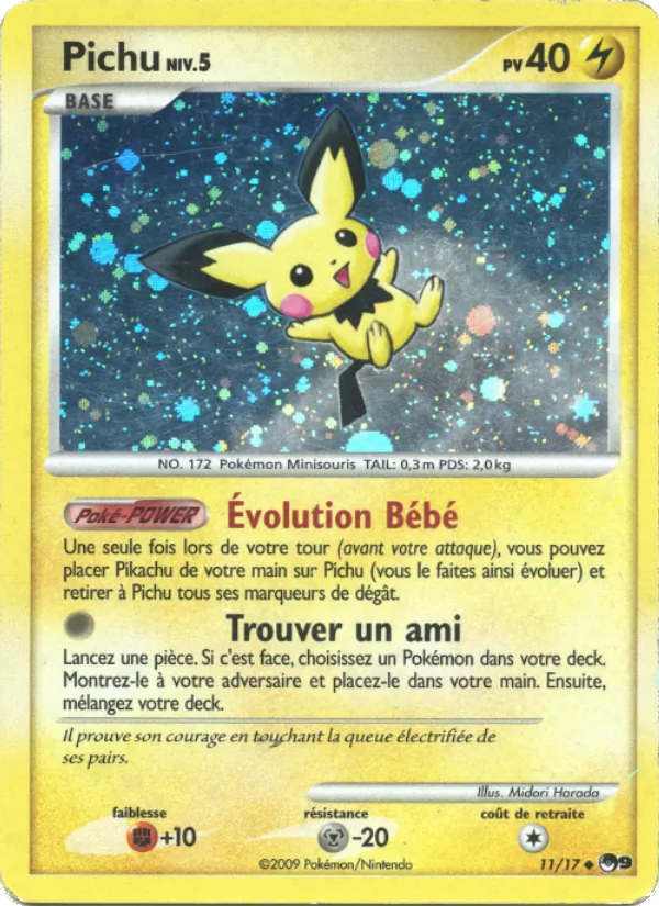 Pichu, POP Série 9 No. 11