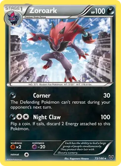 Zoroark, XY No. 73 Normal