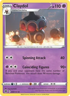 Claydol, Brilliant Stars No. 059 Normal