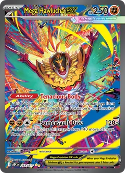 Mega Hawlucha ex, Ascended Heroes No. 283 Holo