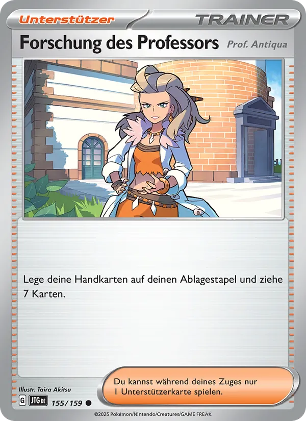 Forschung des Professors, Reisegefährten No. 155