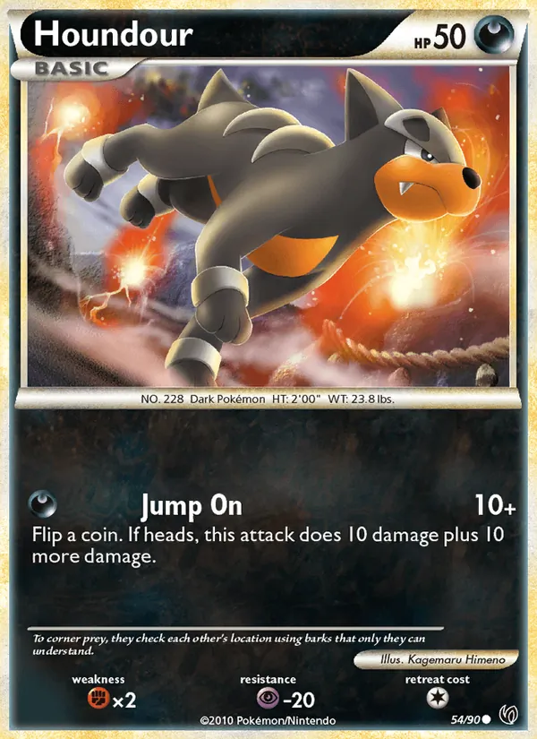 Houndour, Undaunted Nº 54