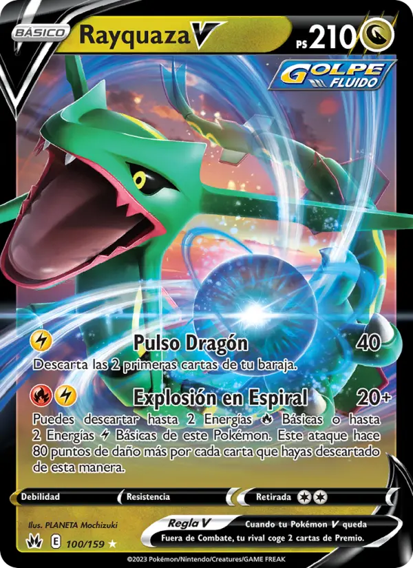 Rayquaza V, Cenit Supremo No. 100