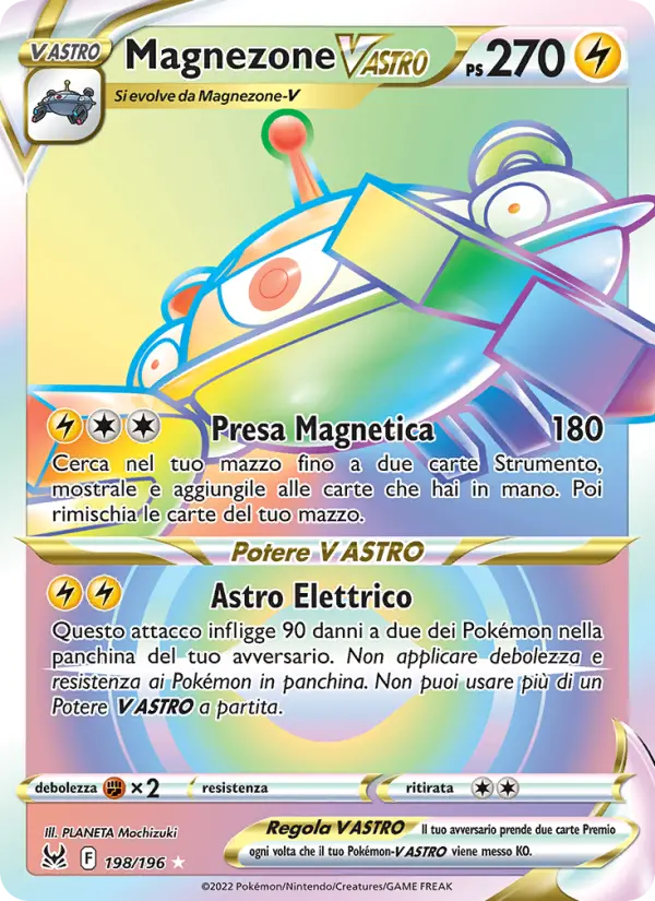 Magnezone V ASTRO, Origine Perduta No. 198
