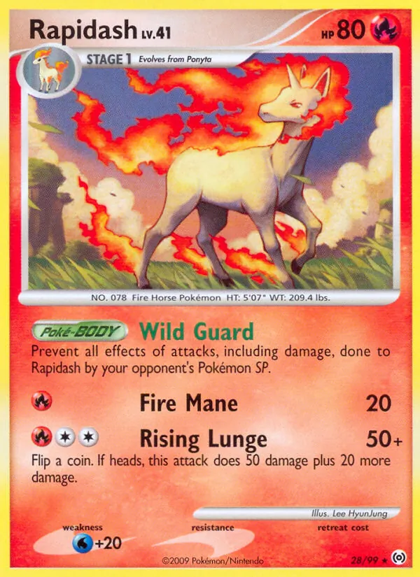 Rapidash, Arceus Nº 28