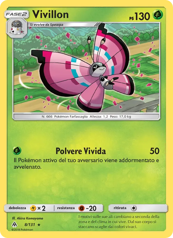 Vivillon, Apocalisse Di Luce No. 8