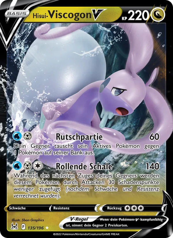 Hisui Viscogon-V, Verlorener Ursprung No. 135