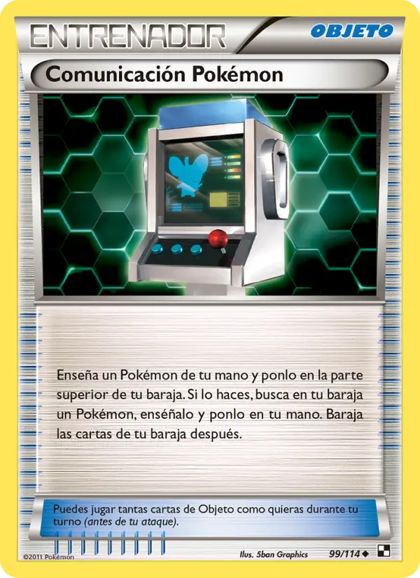 Comunicación Pokémon, Negro y Blanco No. 99