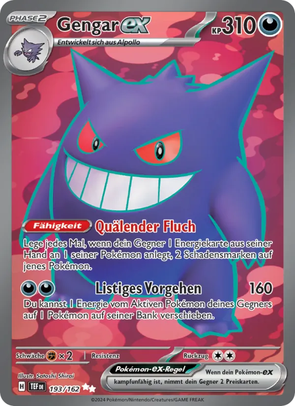 Gengar-ex, Gewalten der Zeit No. 193