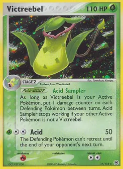 Victreebel, FireRed & LeafGreen No. 17 Holo