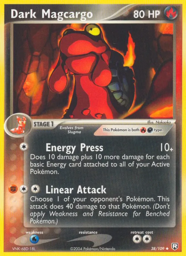Dark Magcargo, Team Rocket Returns No. 38