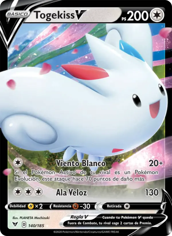 Togekiss V, Voltaje Vívido No. 140
