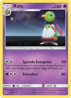 Xatu, Tuoni Perduti No. 88 Normal