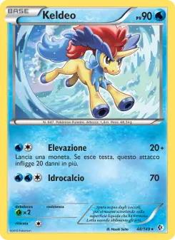 Keldeo, Confini Varcati No. 48 Normal