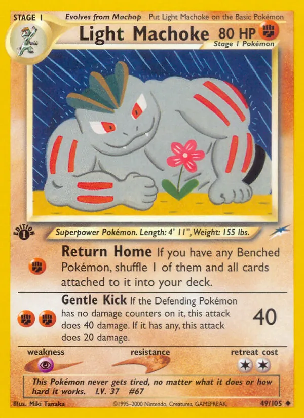 Light Machoke, Neo Destiny No. 49