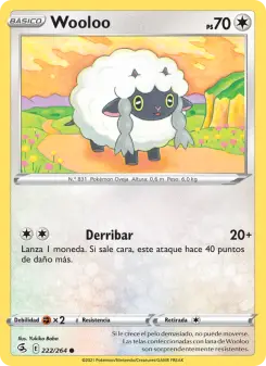 Wooloo, Golpe Fusión No. 222 Normal