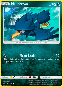 Murkrow, Ultra Prism No. 71 Normal