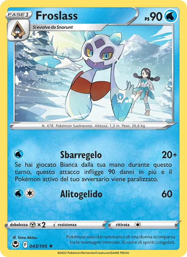 Froslass, Tempesta Argentata No. 043