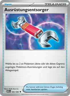 Ausrüstungsentsorger, Weiße Flammen No. 085 Normal