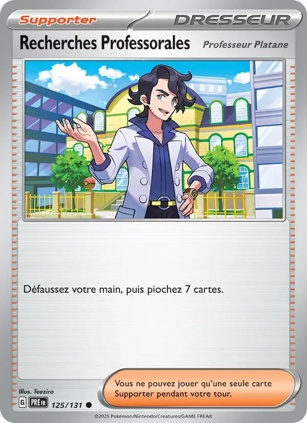 Recherches Professorales, Évolutions Prismatiques No. 125