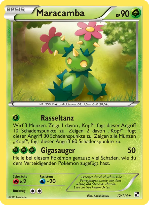 Maracamba, Schwarz & Weiß Nº 12