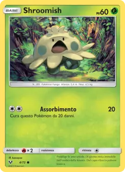 Shroomish, Leggende Iridescenti No. 4 Normal