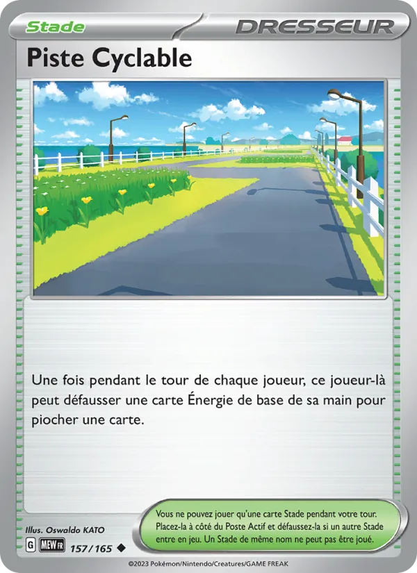 Piste Cyclable, 151 Nº 157