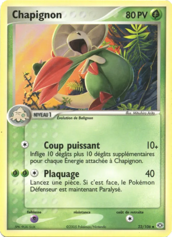 Chapignon, EX Émeraude Nº 22