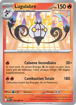 Lugulabre, Flamme Blanche Nº 018 Holo