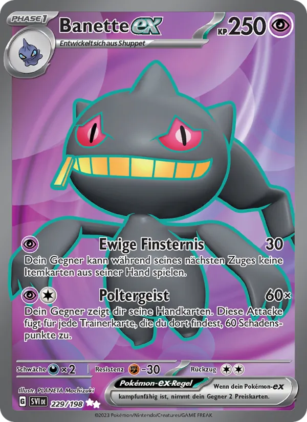Banette-ex, Karmesin & Purpur No. 229