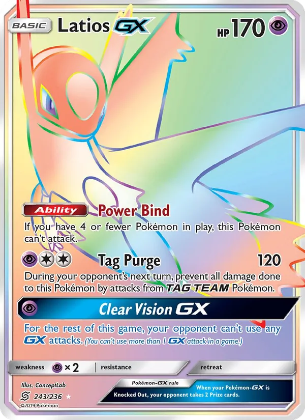 Latios GX, Unified Minds No. 243
