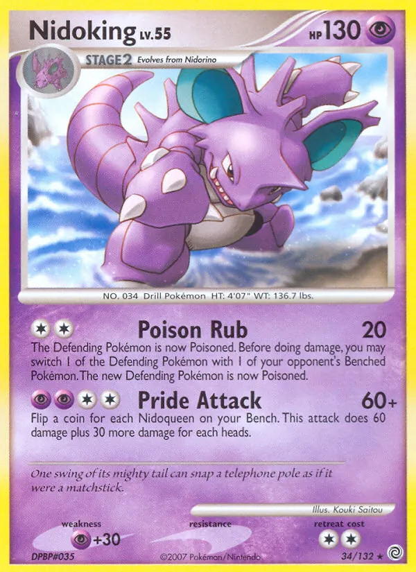 Nidoking, Secret Wonders No. 34