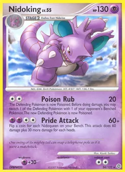 Nidoking, Secret Wonders Nº 34 Normal