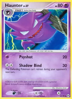 Haunter, Arceus No. 42 Normal