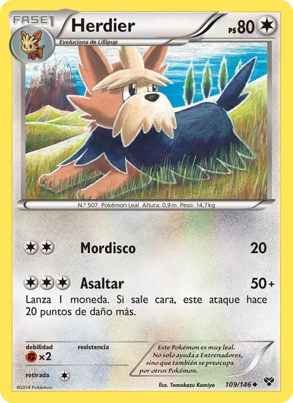 Herdier, XY Nº 109