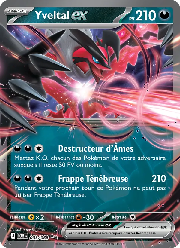 Yveltal-ex, Équilibre Parfait No. 053