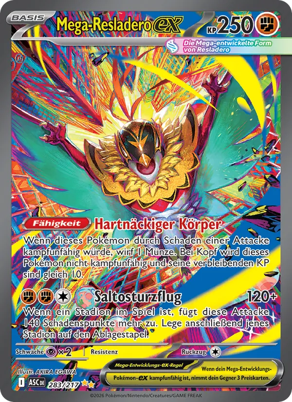 Mega-Resladero-ex, Erhabene Helden No. 283