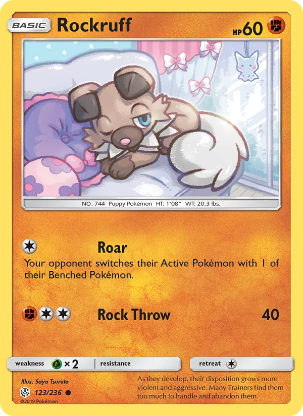 Rockruff, Cosmic Eclipse Nº 123