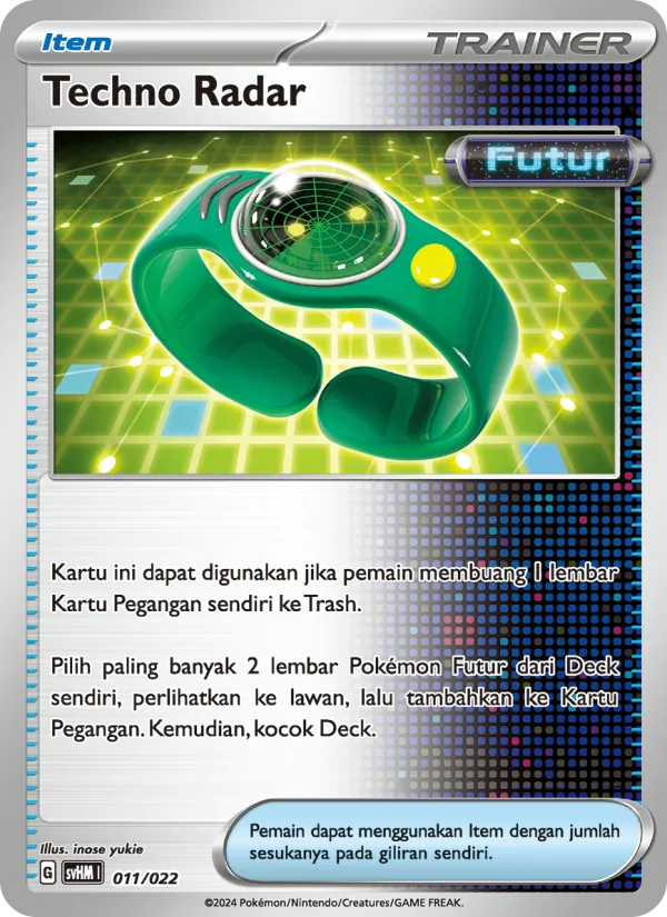 Techno Radar, Miraidon ex Futur No. 011