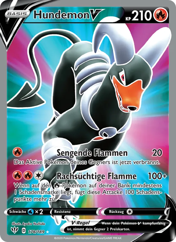 Hundemon V, Flammende Finsternis No. 178