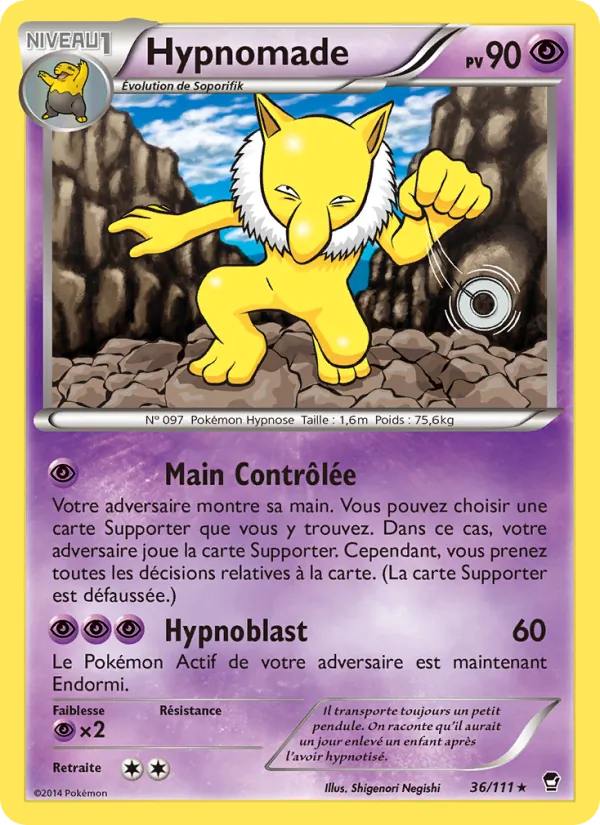 Hypnomade, Poings Furieux Nº 36