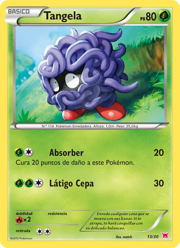 Tangela, Kit de Entrenador XY (Latias) No. 13